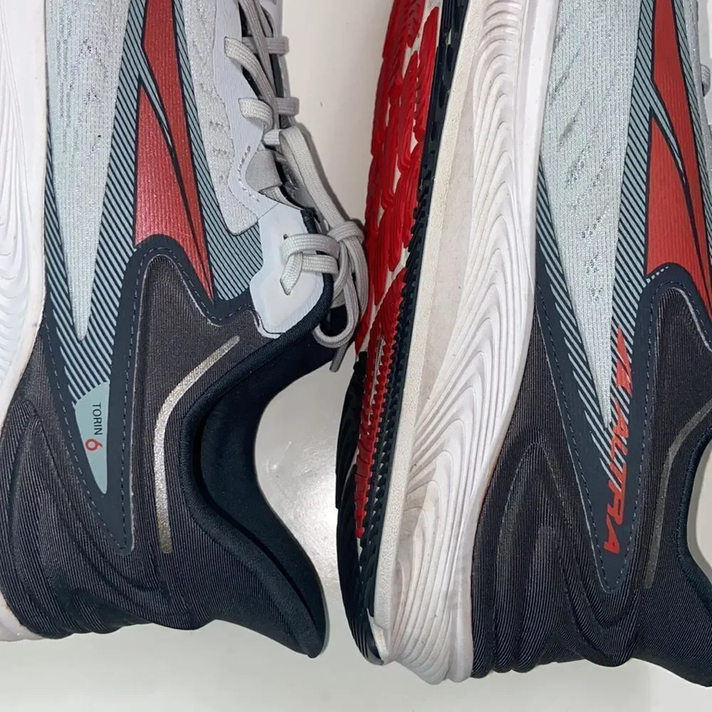 ALTRA TORIN 6 ROAD RUNNING MEN SHOES SIZE 13 US COLOR GREY SILVER